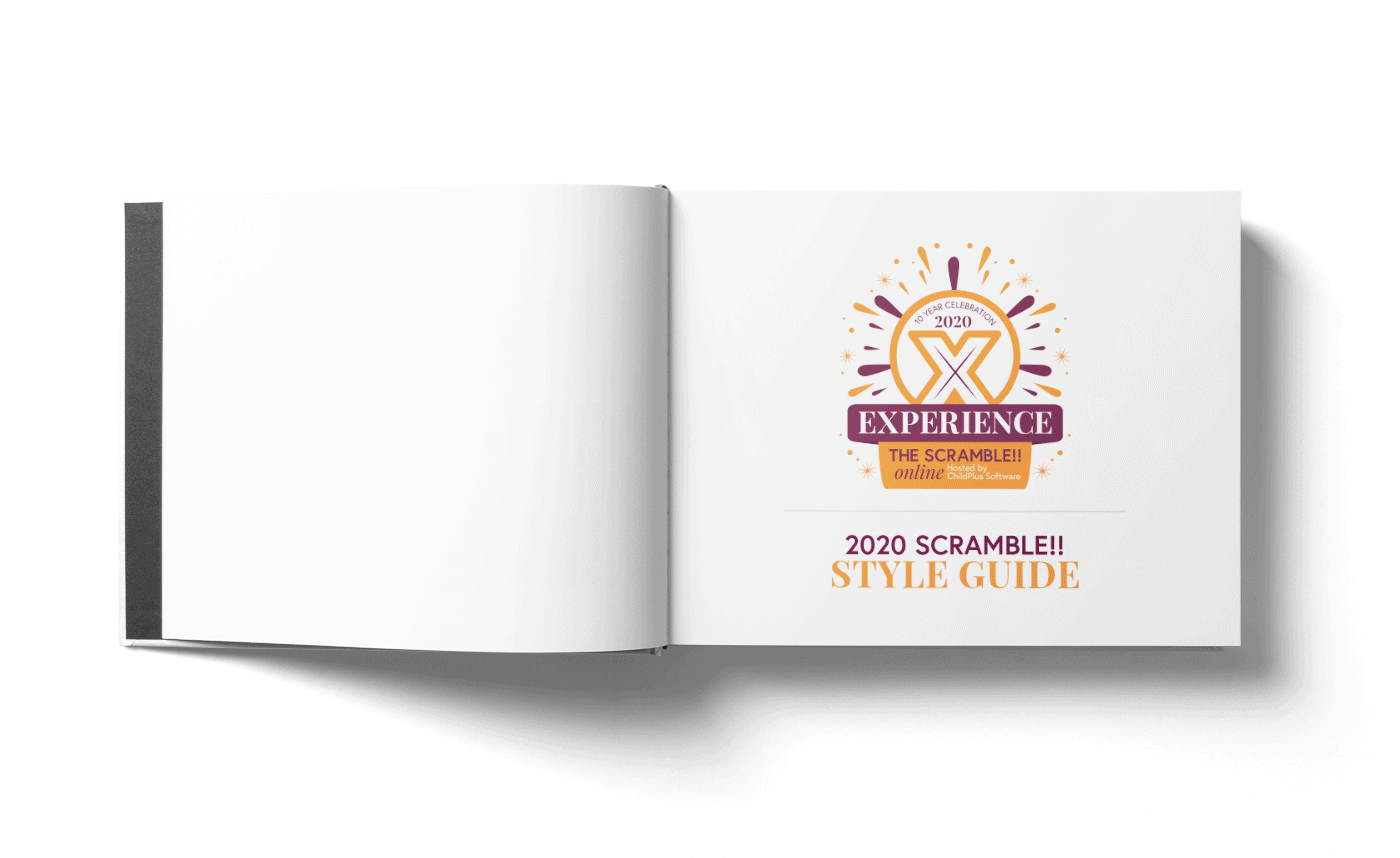2020 ChildPlus Software Training Scramble -Event Brand Style Guide